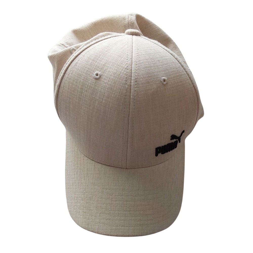 Beige Puma baseball cap, Men Evercat Element Stretch‎ Fit Cap L/XL